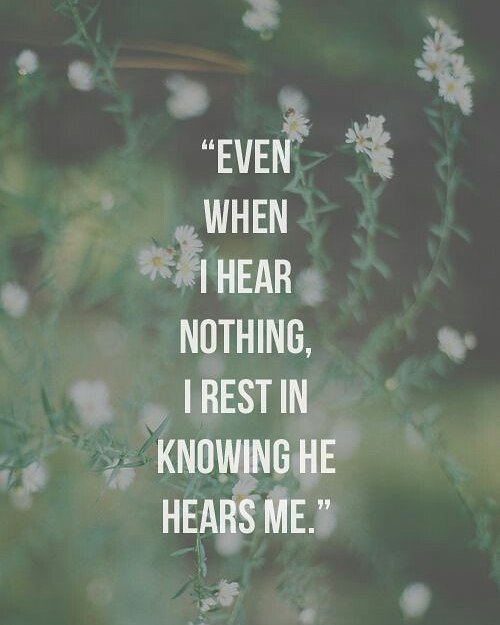 2 Kings 20:5 – I have heard your prayer and seen your tears; I will heal you.
….