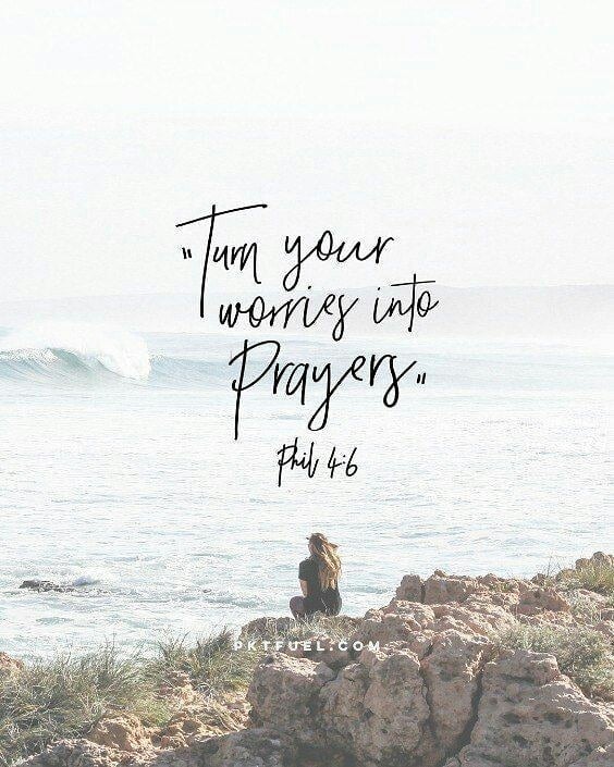 Philippians 4:6-7 – Do not be anxious about anything, but in every situation, by…