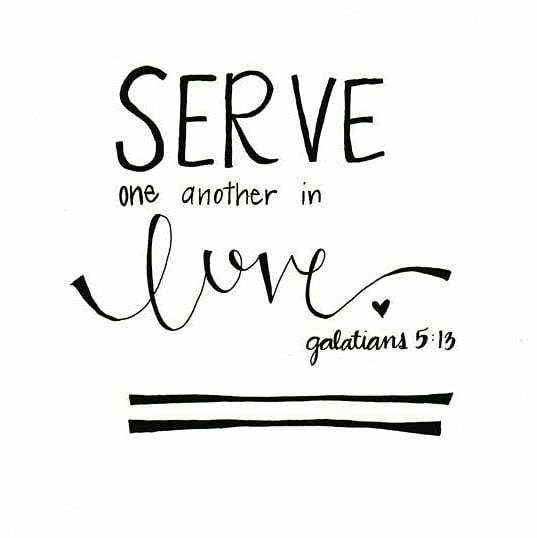 Galatians 5:13 – You, my brothers and sisters, were called to be free. But do no…