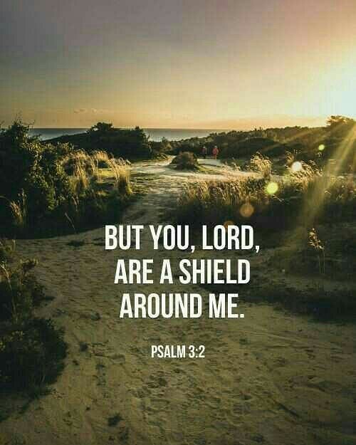 Psalm 3:2-4 – Many are saying of me, “God will not deliver him.” But you, Lord, …